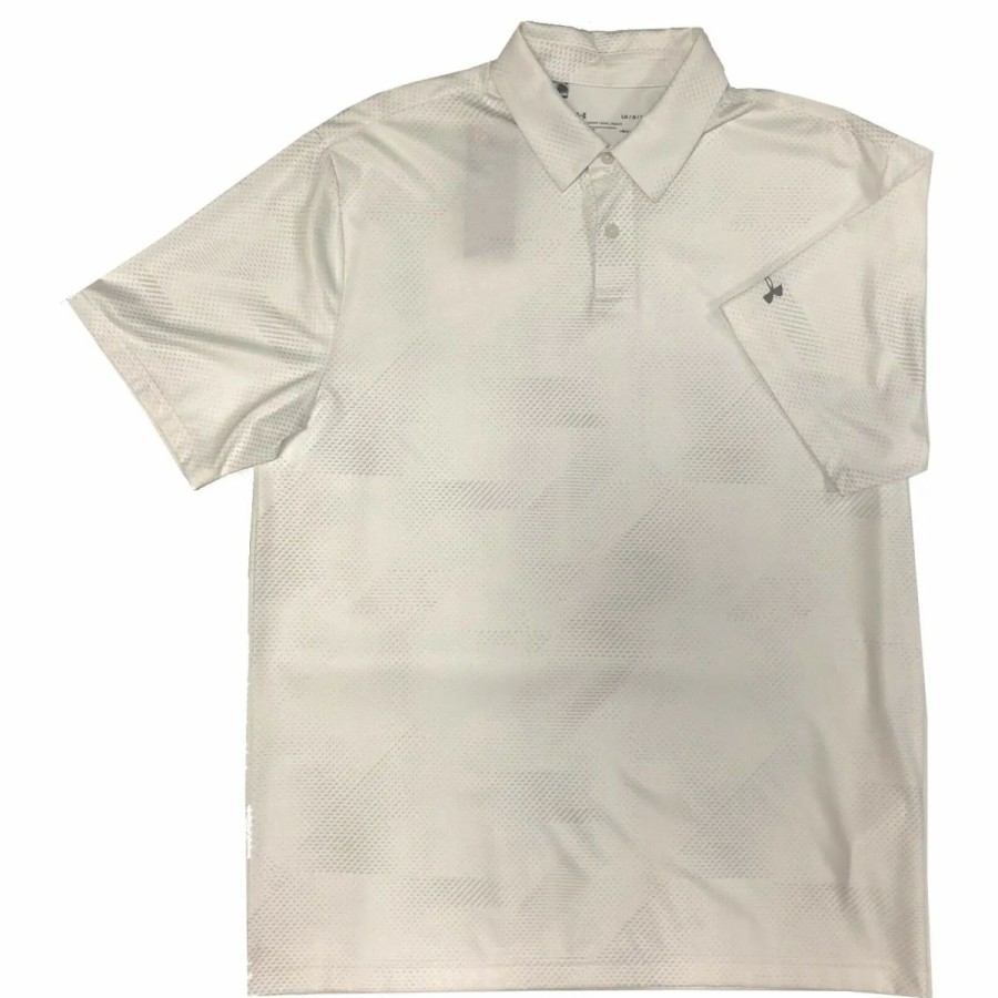 Clothes * | Under Armour Sector Print Mens Golf Polo