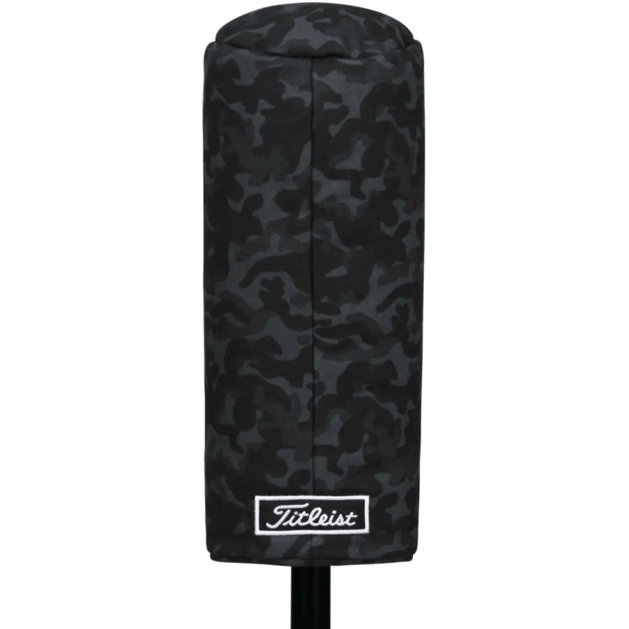 Accessories * | Titleist Black Out Barrel Driver Headcover Black/Camo