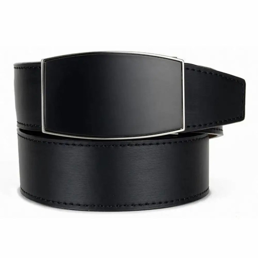 Clothes * | Nexbelt Aston Ratchet Mens Belt Black