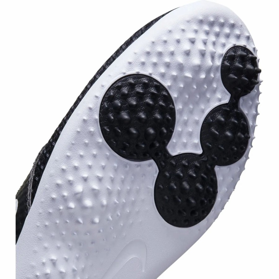 Shoes * | Nike Golf Nike Roshe G Black-White Womens Golf Shoes Black/Wht-Wht