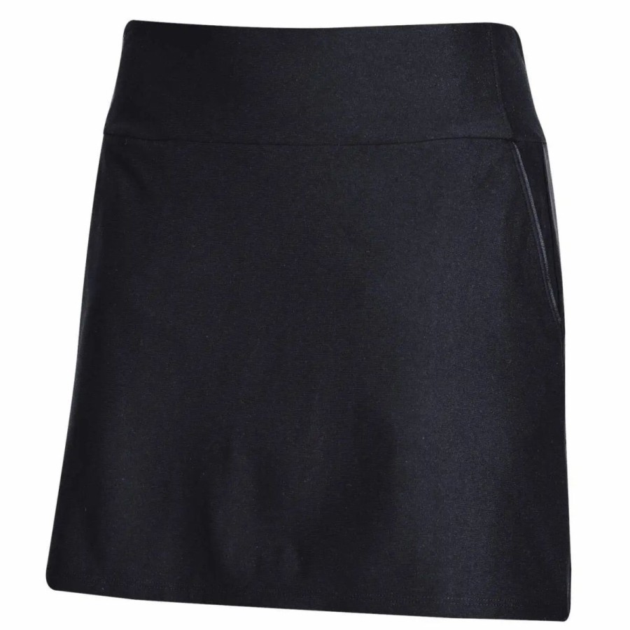 Clothes * | Under Armour Focus Knit Womens Golf Skort