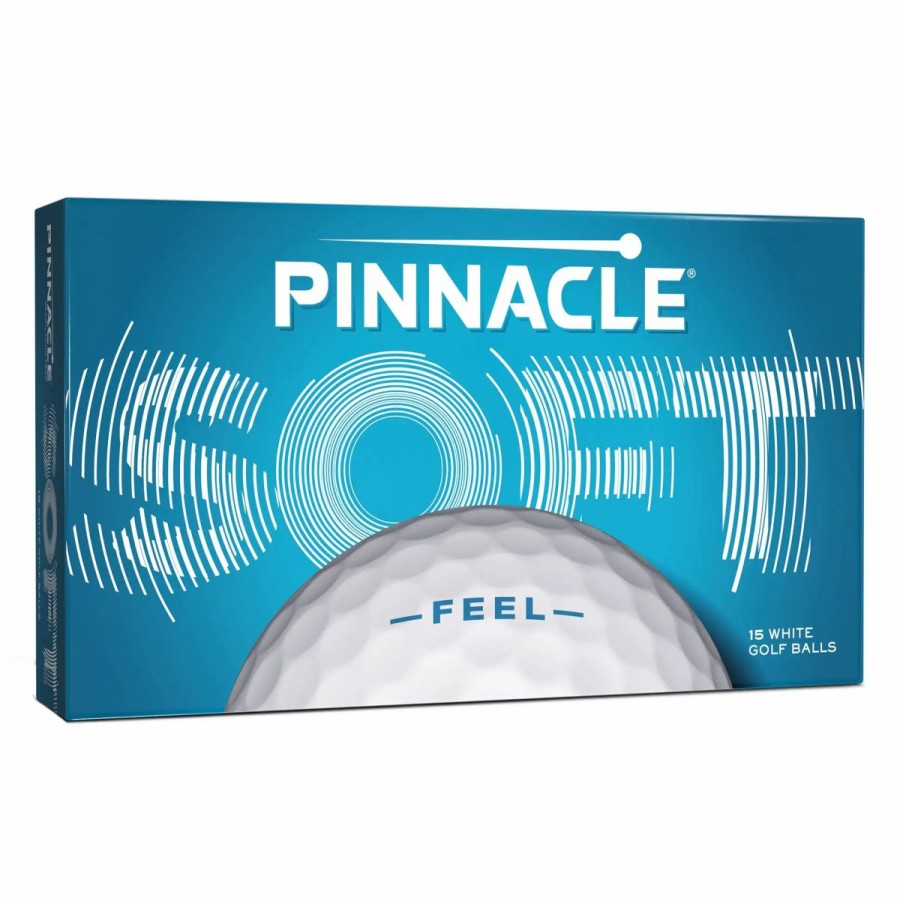 Balls * | Titleist Pinnacle Soft White Golf Balls 15 Pack