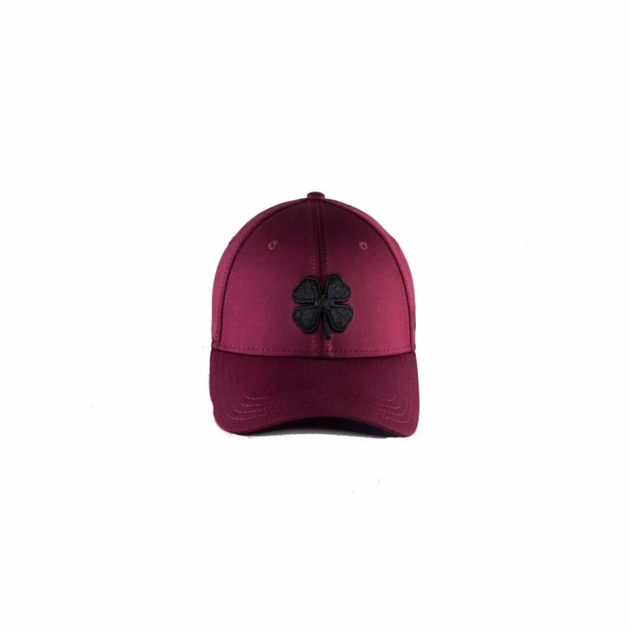 Accessories * | Black Clover Premium Clover 39 Mens Hat Blk/Maroon