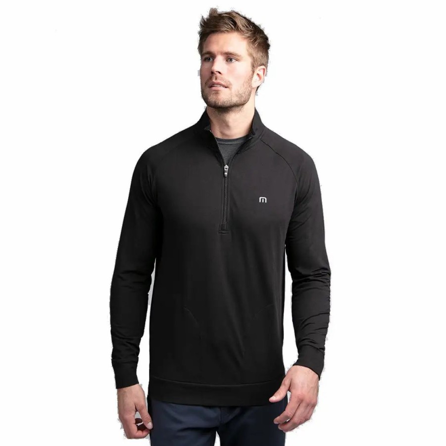 Clothes * | Travismathew Zachary Mens Golf 1/2 Zip