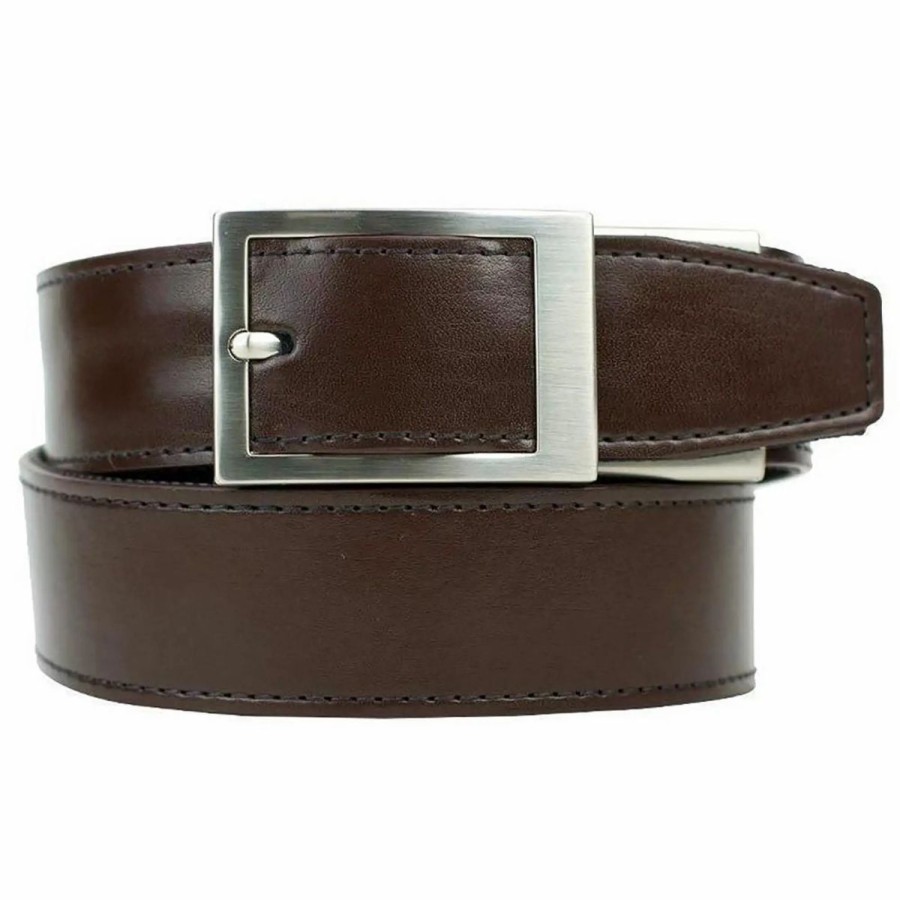 Clothes * | Nexbelt Defender Brown Ii Precisefit Mens Gun Belt