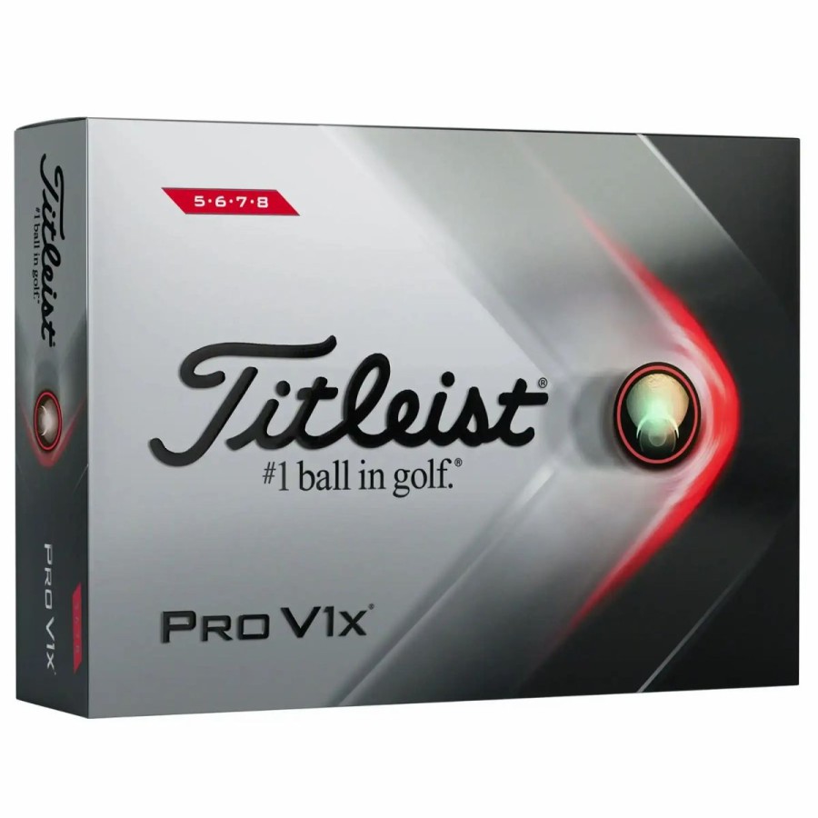 Balls * | Titleist Pro V1X High Number Golf Balls Dozen