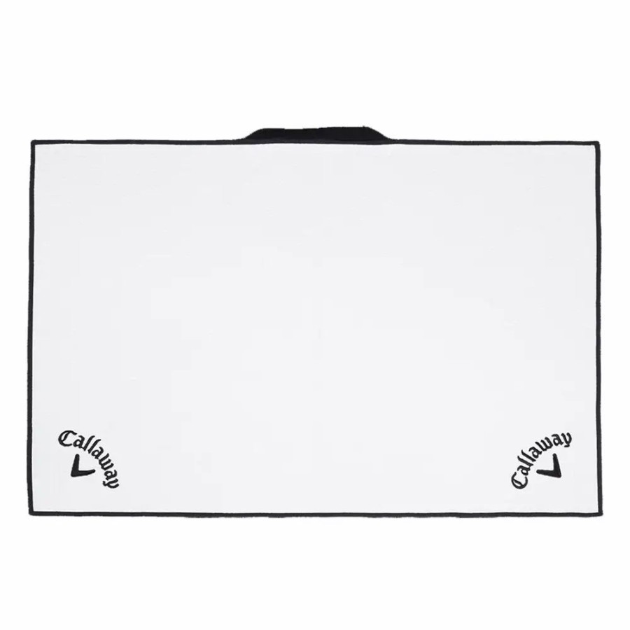 Accessories * | Callaway White Players Towel