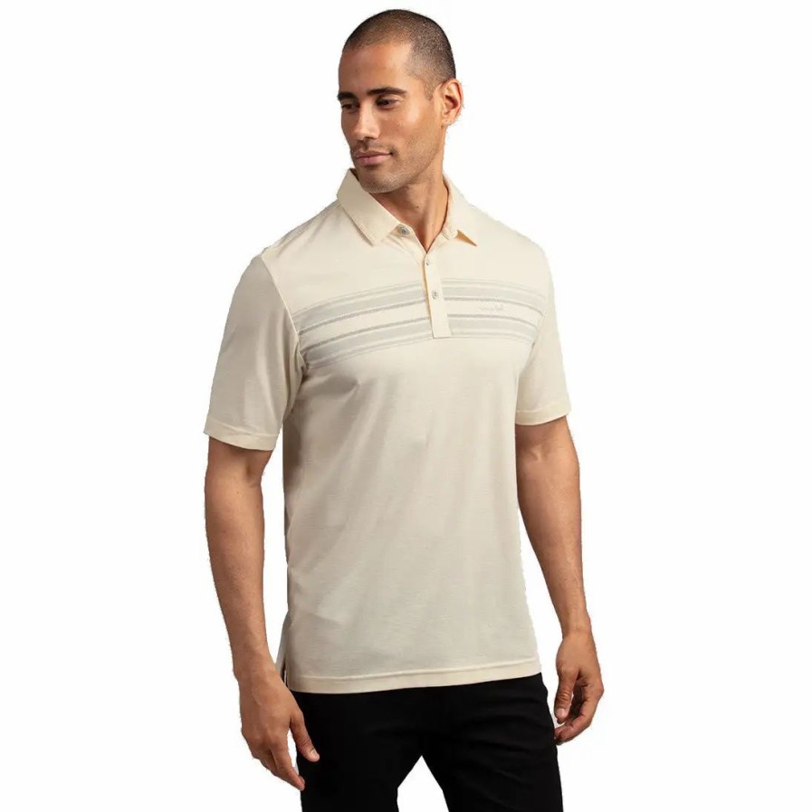 Clothes * | Travismathew Good Idea Mens Polo Shirt Hthr Alabase Gl