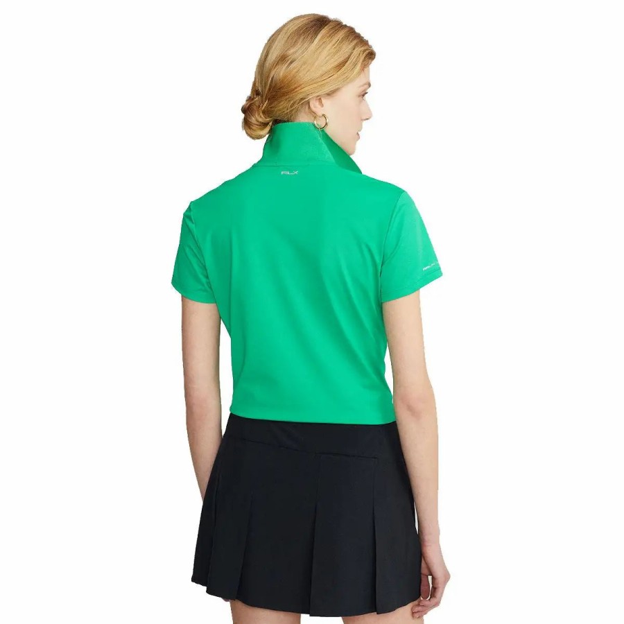 Clothes * | Polo Ralph Lauren Rlx Ralph Lauren Tournament Womens Golf Polo Cabo Green