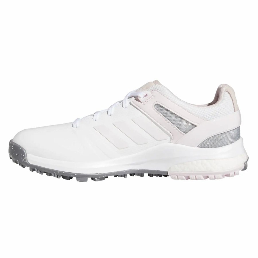 Shoes * | Adidas Golf Adidas Eqt Spikeless White-Pink Womens Golf Shoes Wht/Pnk/Gy3 100