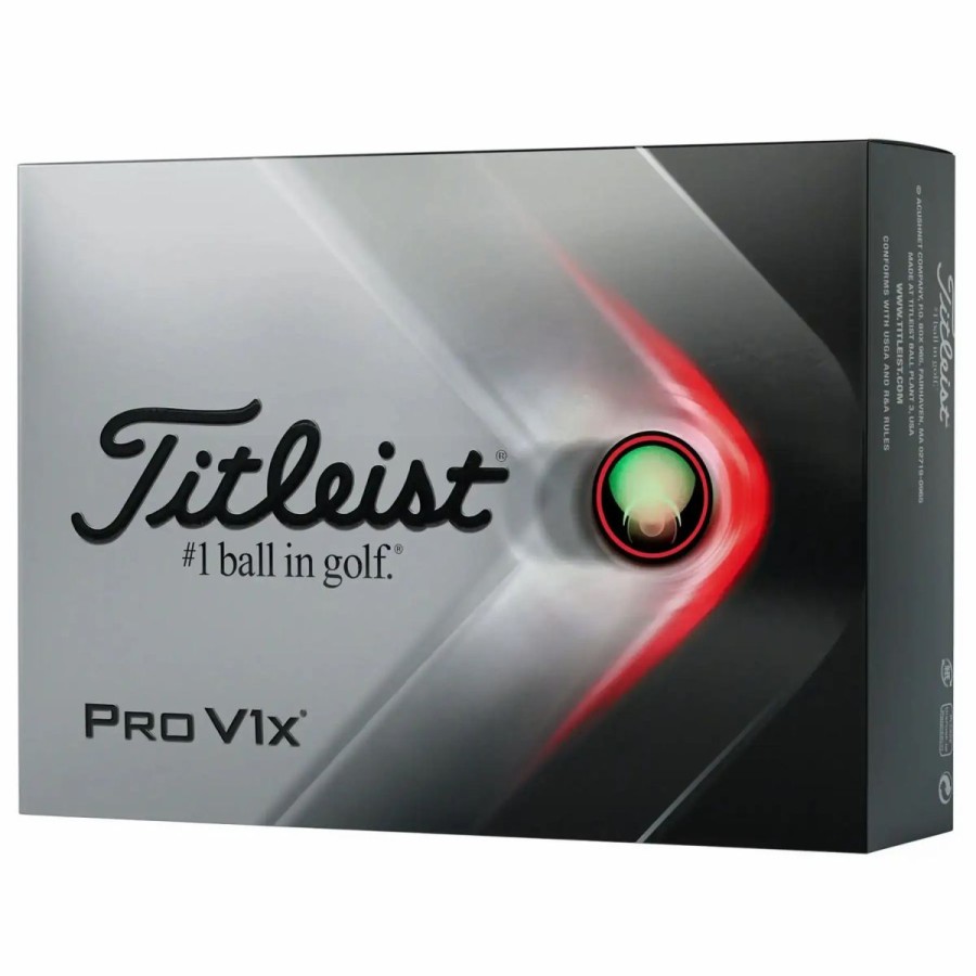 Balls * | Titleist Pro V1X Golf Balls Dozen