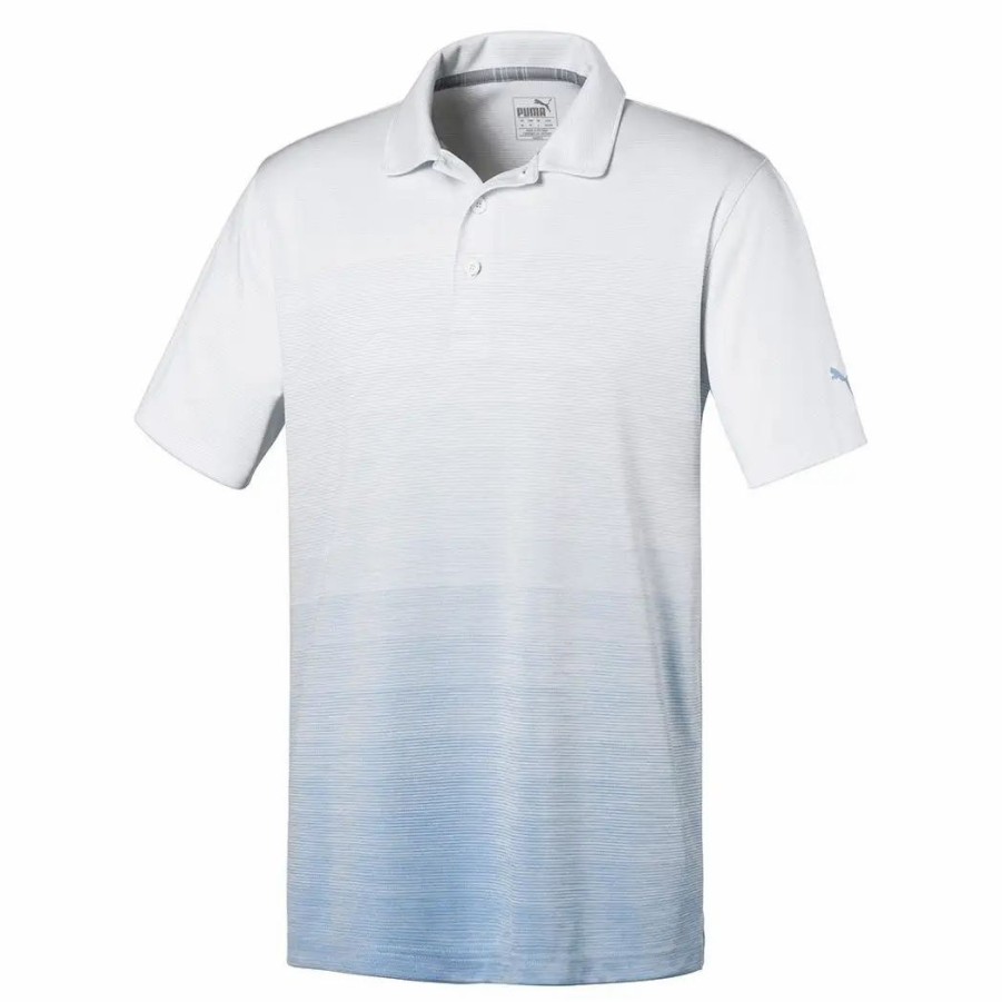 Clothes * | Puma Golf Puma Ombre Mens Golf Polo