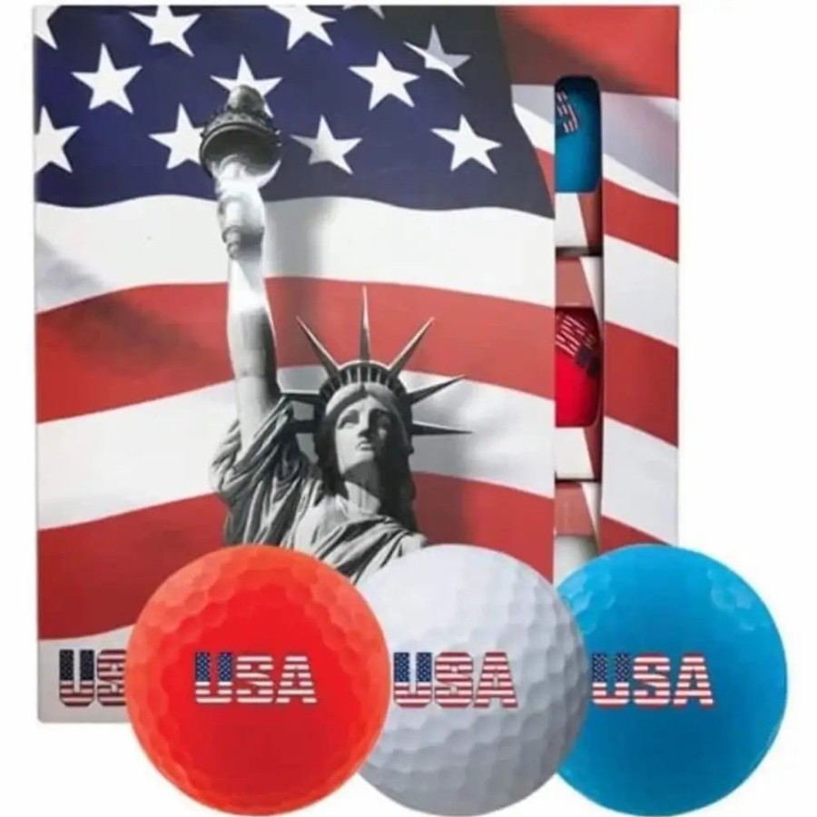 Balls * | Volvik Usa Gift Pack Golf Balls 6 Pack