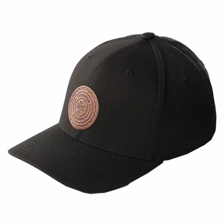 Accessories * | Travismathew Dime A Dozen Mens Hat Black 0Blk