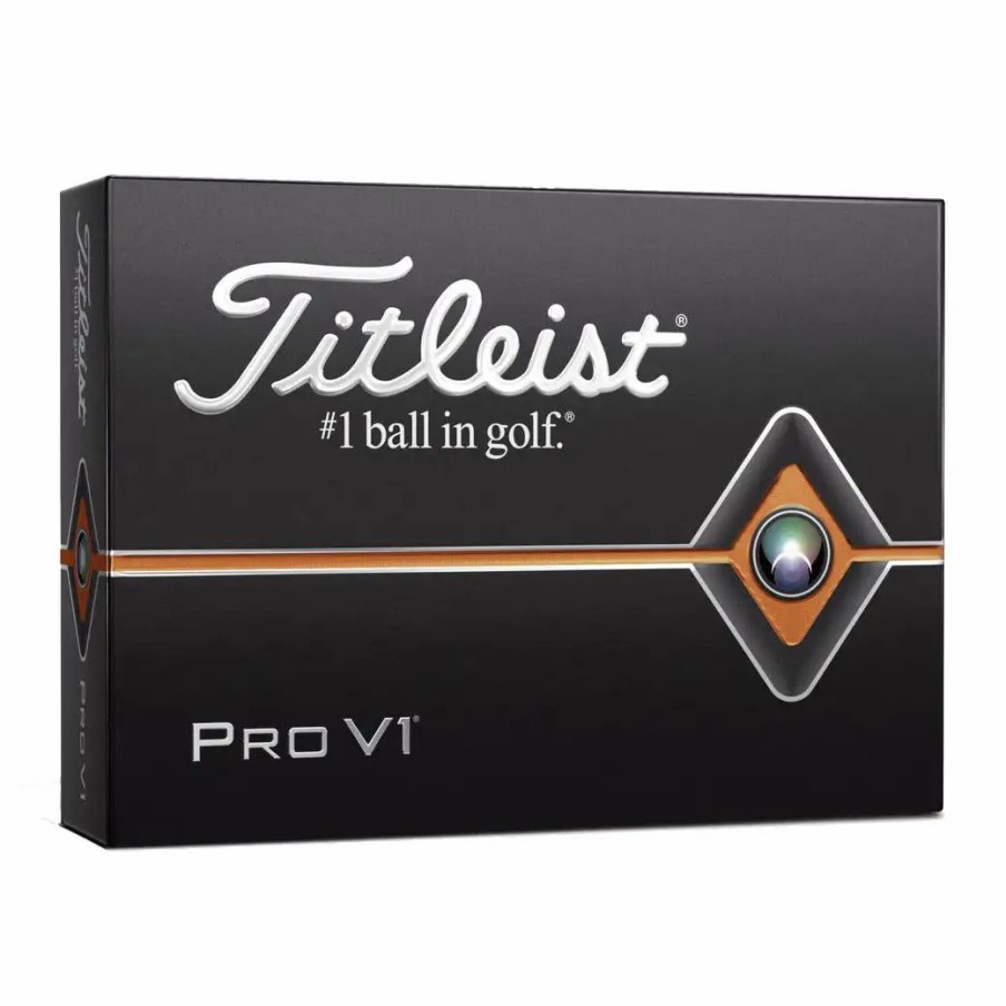 Balls * | Titleist Pro V1 Yellow Golf Balls Dozen 2020