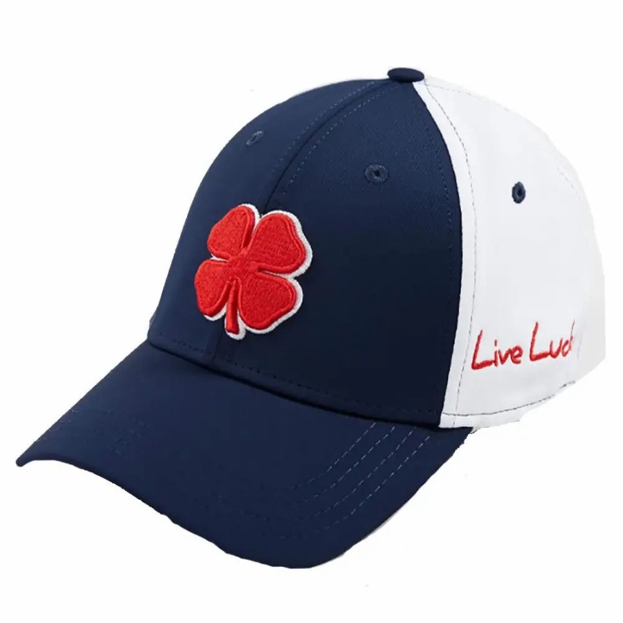 Accessories * | Black Clover Premium Clover 70 Mens Hat Red/Navy Wht