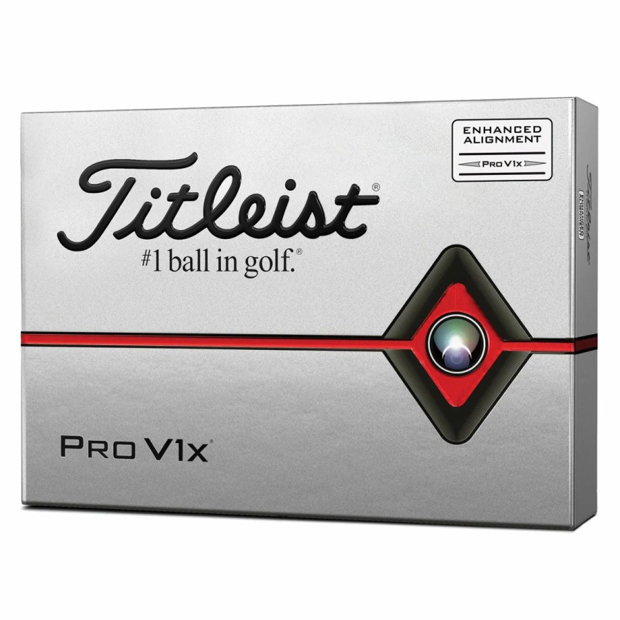 Balls * | Titleist Pro V1X Yellow Golf Balls Dozen 2020