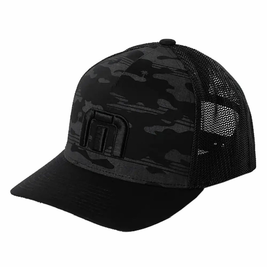 Accessories * | Travismathew Expedition Mens Hat Black 0Blk