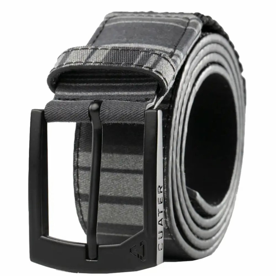 Clothes * | Cuater By Travismathew Falcon Mens Belt Hthr Blk 0Hbl